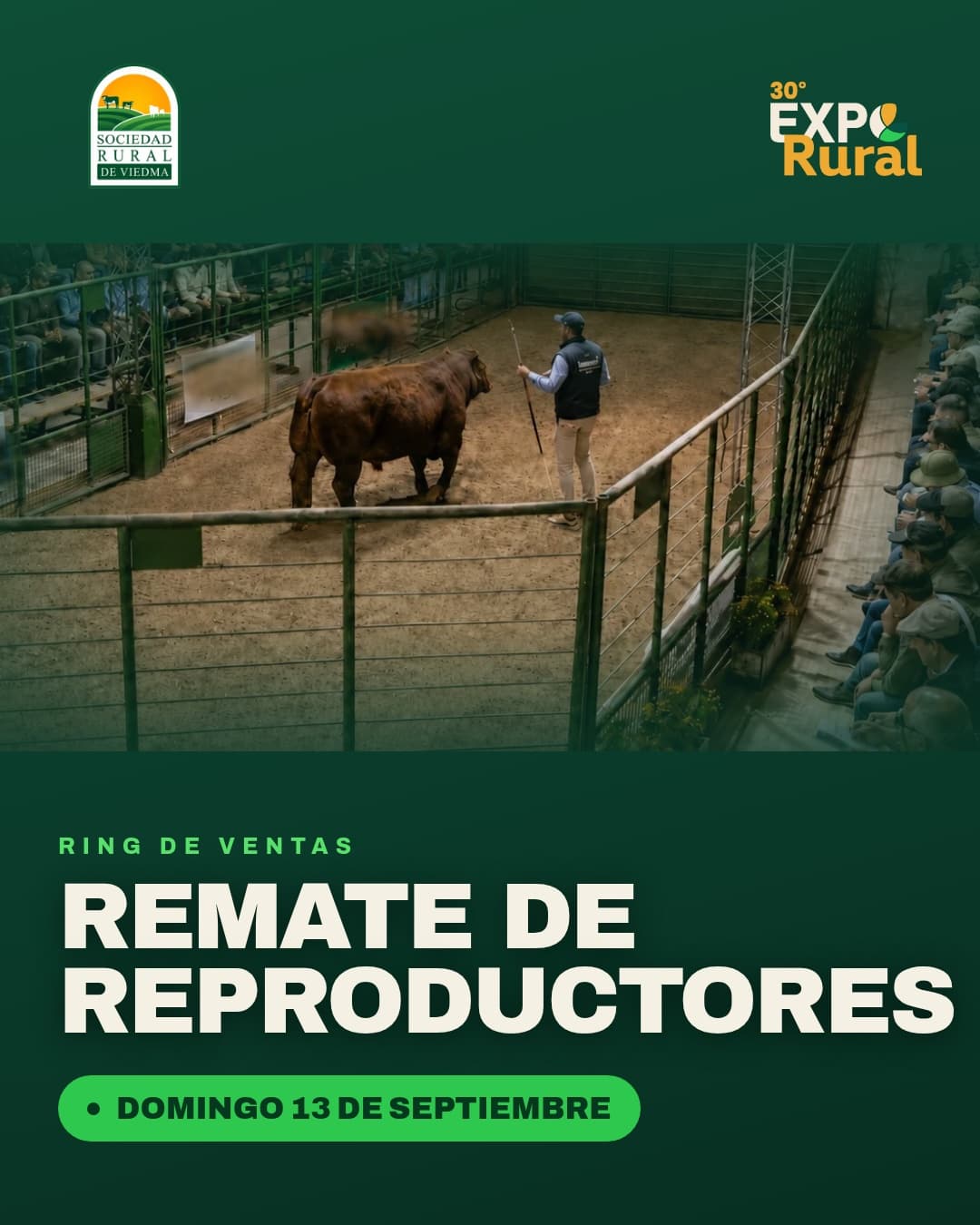 Remate de Reproductores · 30° Expo Rural de la Comarca